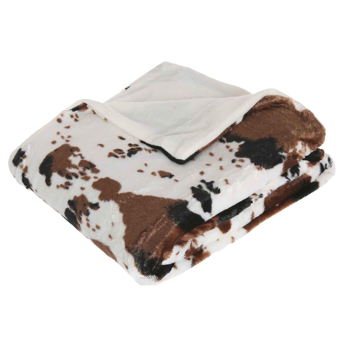 PLAID VACHE 130X160CM