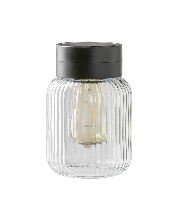 Dehner Solar-Glas Rania, ca. Ø13/H20 cm