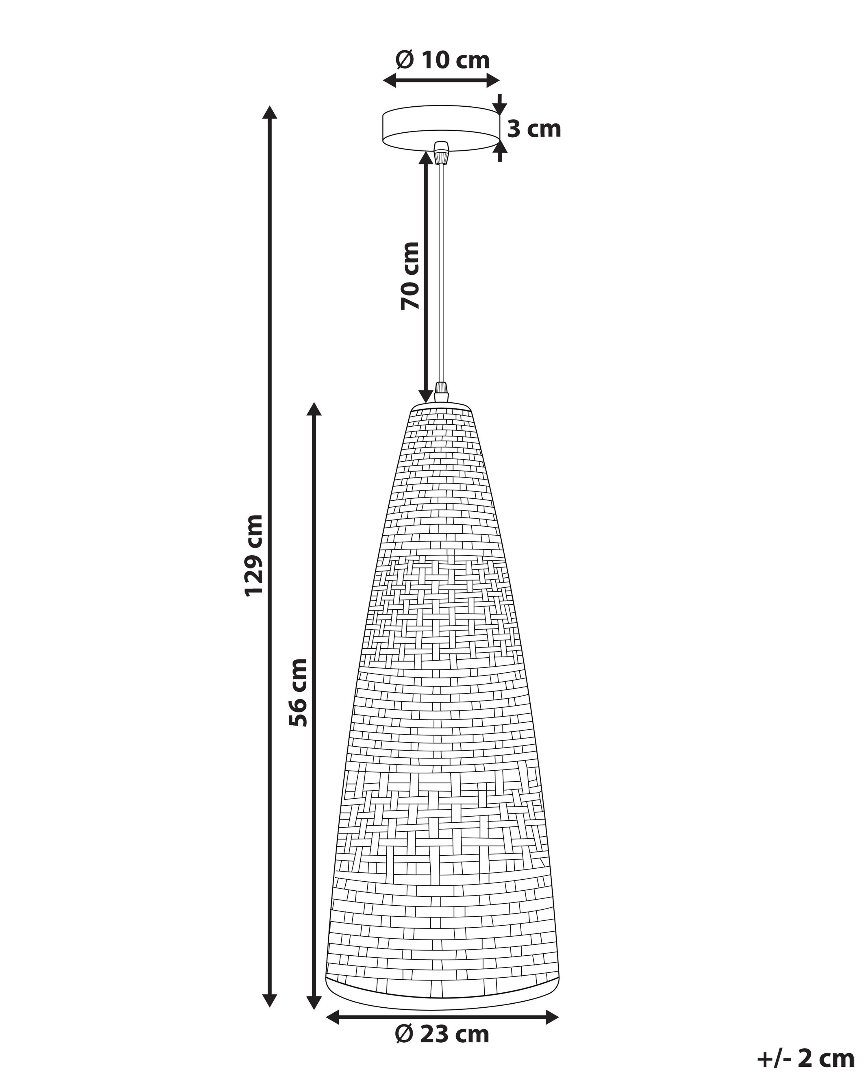 Hanglamp SUAM Bamboehout Natuurlijk