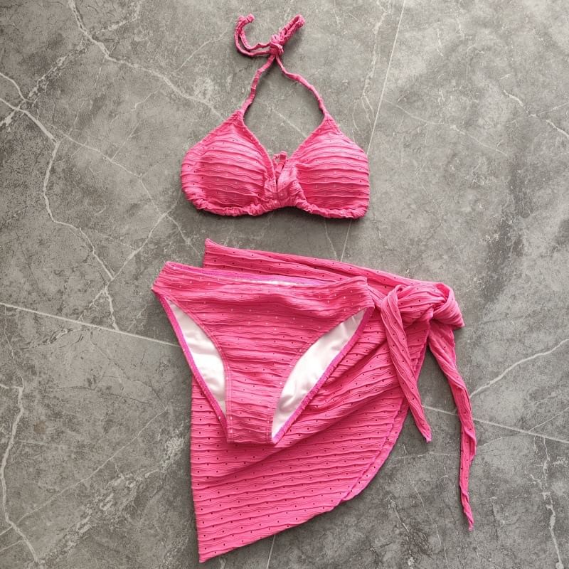 Oceanid - Set: Effen bikinitop + broekje