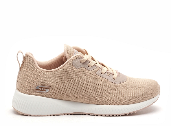 Skechers basses femme bobsport s 32502 beige