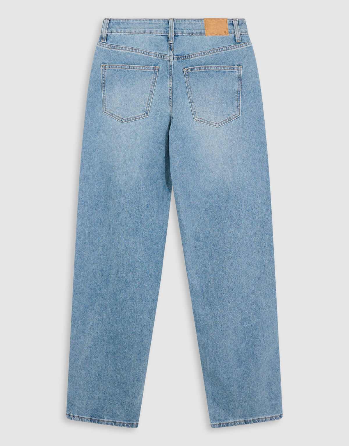 Straight Fit Jeans Lichtblauw