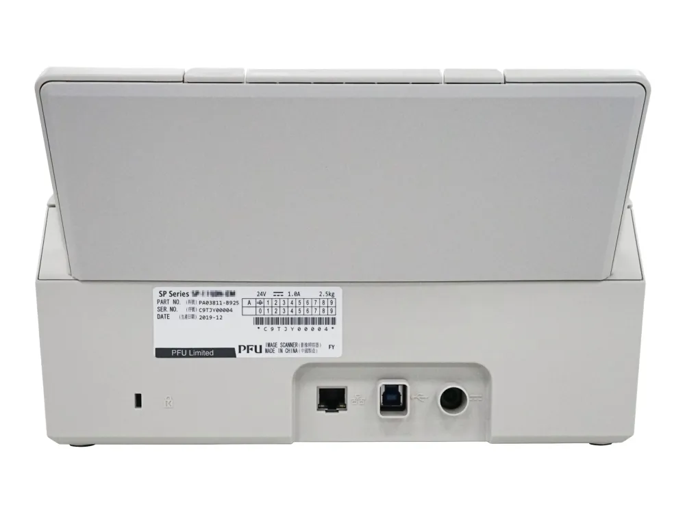 Ricoh SP-1130N - Dokumentscanner - Dual CIS - Duplex - 216 x 355.6 mm - 600 dpi x 600 dpi - op til 30 ppm (mono) / op til 30 ppm (farve) - ADF (50 ark) - op til 4500 scanninger pr. dag - Gigabit LAN, USB 3.2 Gen 1x1