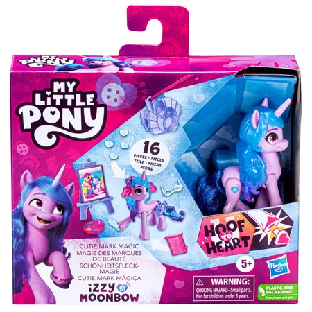 Hasbro My Little Pony Schönheitsfleck-Magie Ponys, 1 Packung, 4-fach sortiert