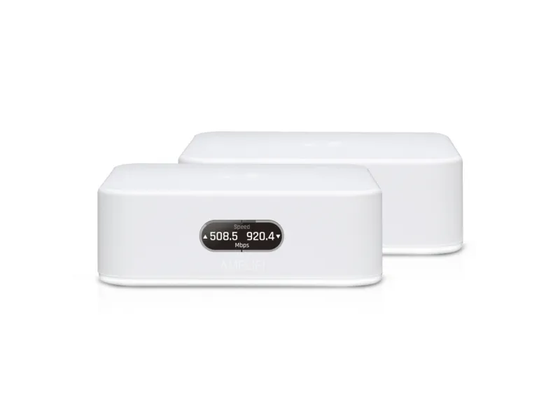 AmpliFi Instant AFi-INS - Wi-Fi-system - (router, forlænger) - op til 4000 sq.ft - mesh 1GbE - Wi-Fi 5 - Dual Band