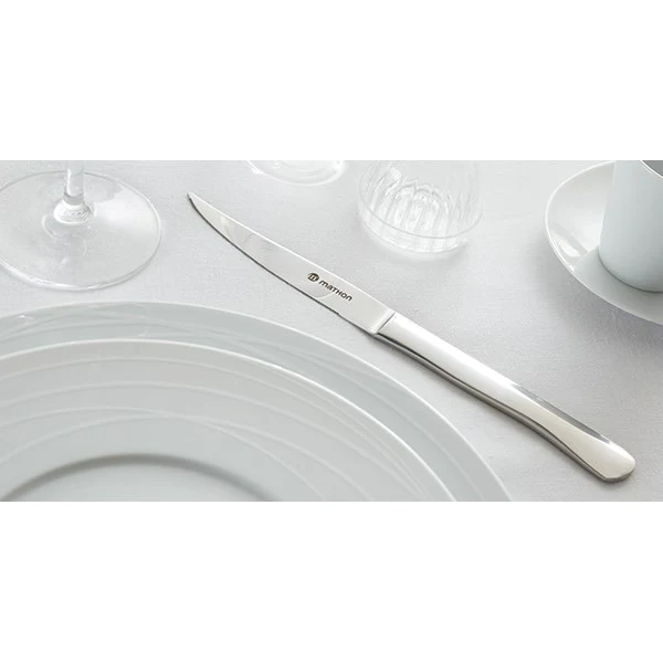 Set 6 couteaux à steak en inox Maître d’hôtel Mathon