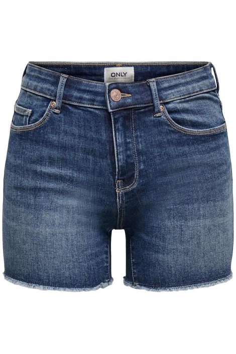 Only blauwe dames korte broek