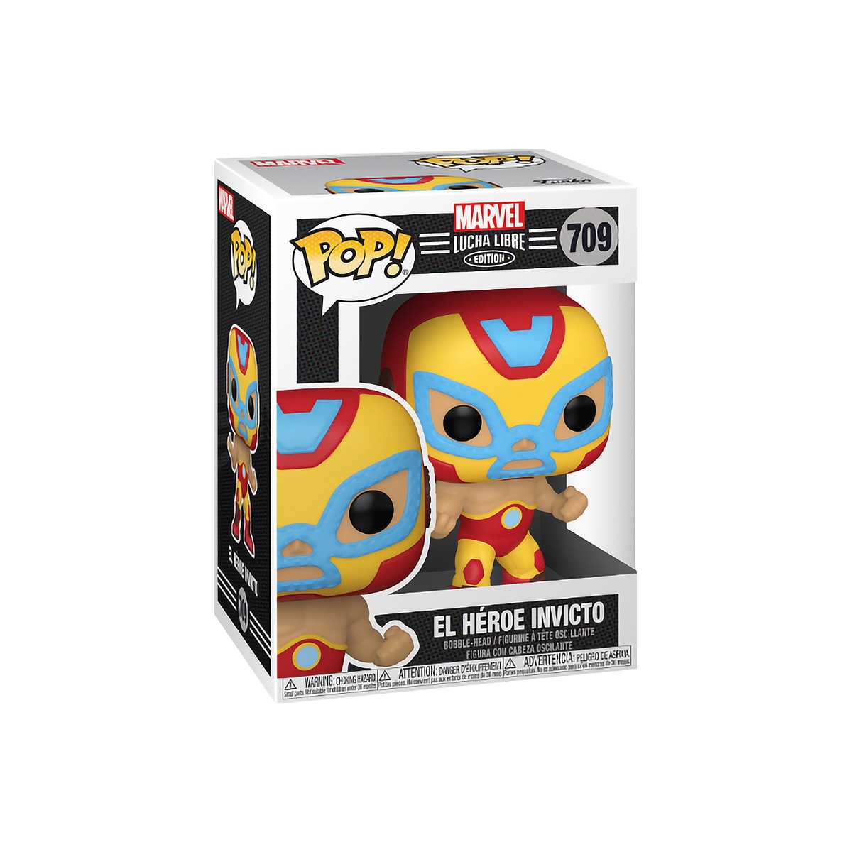 Funko Pop! Vinyl Marvel Lucha Libre El Héroe Invicto Iron Man figur