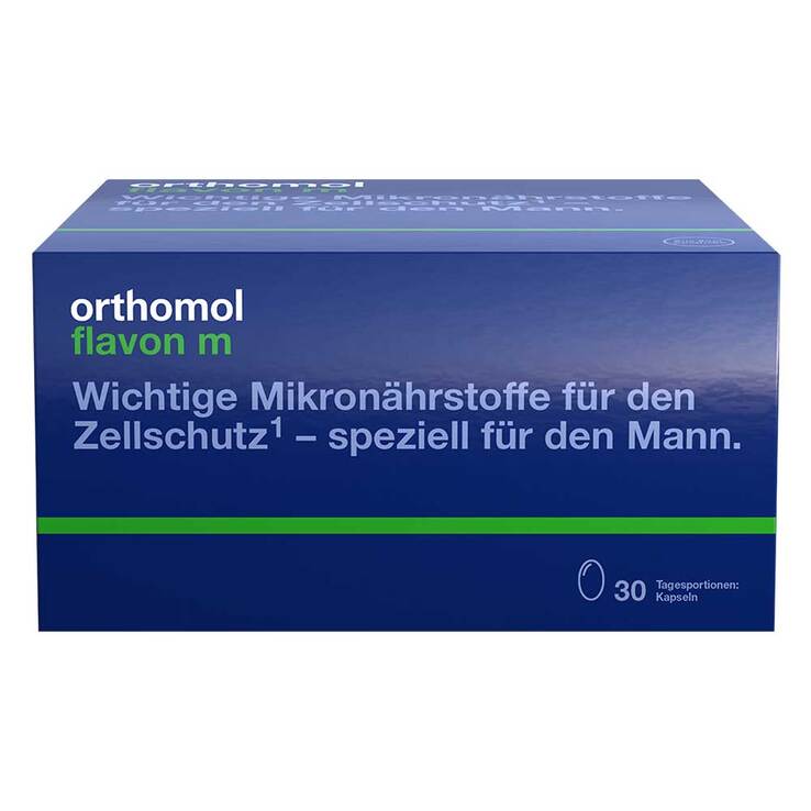 Orthomol Flavon M Kapseln, 30X2 St