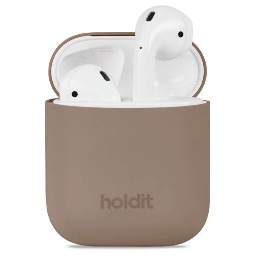 holdit Airpods 1&2 Cover, Mocha Brown