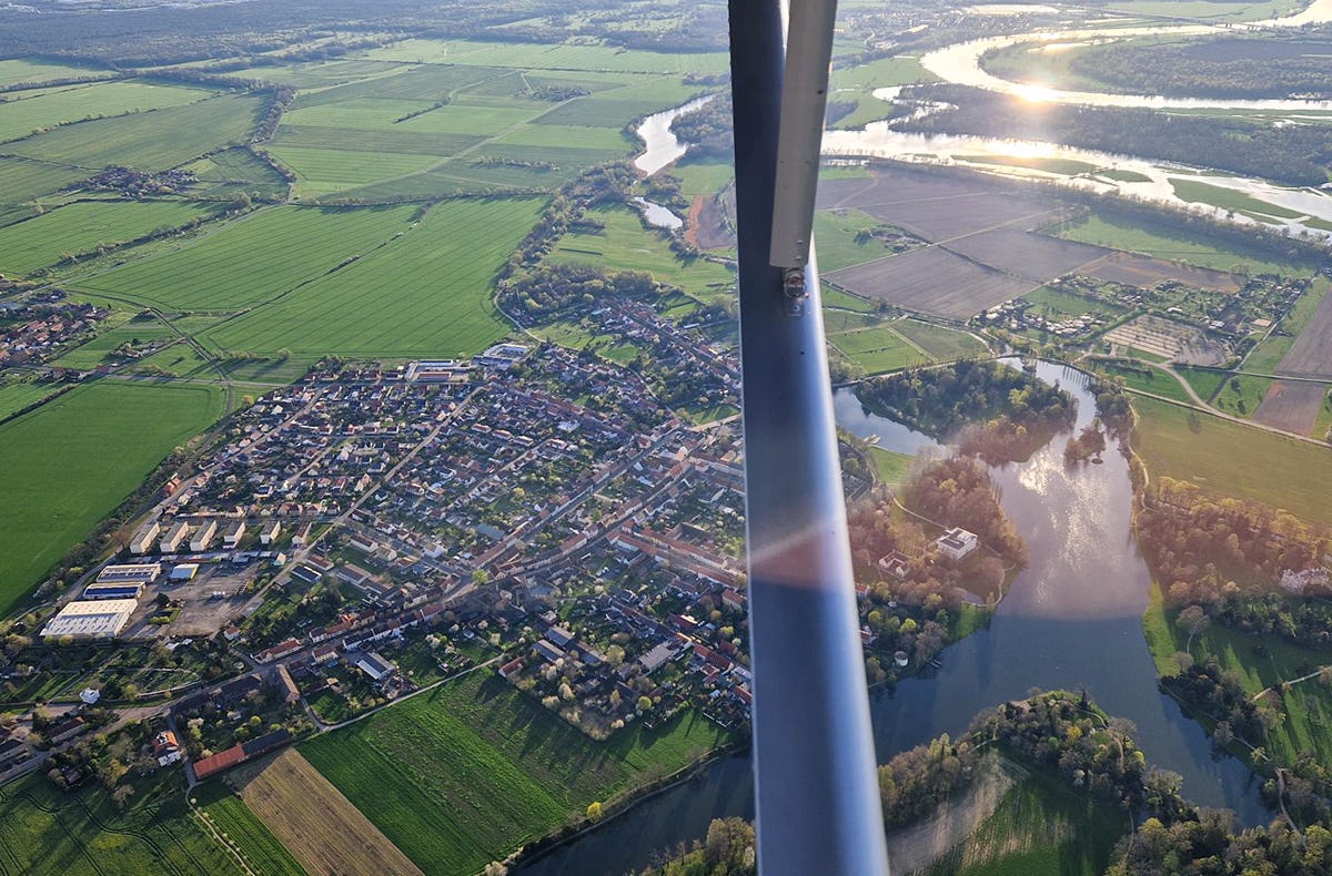 Ultraleichtflugzeug selber fliegen Trebbin