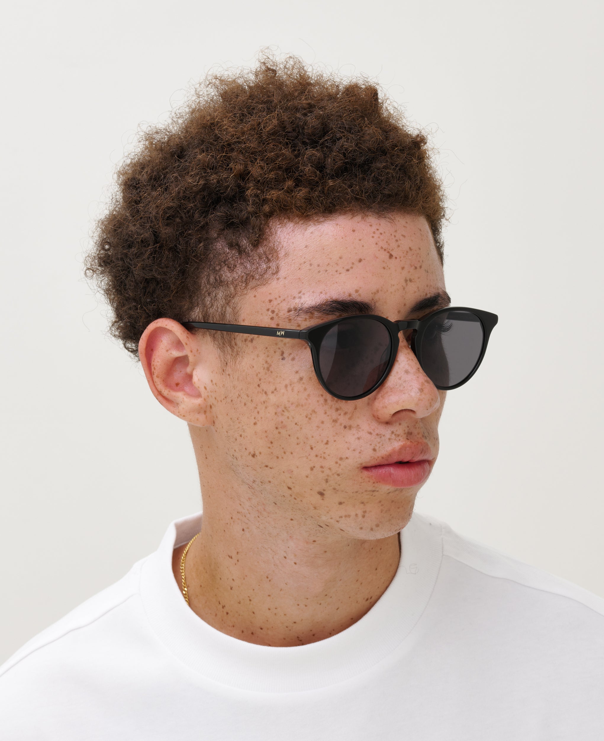 MessyWeekend  New Depp solbrille - sort/grå