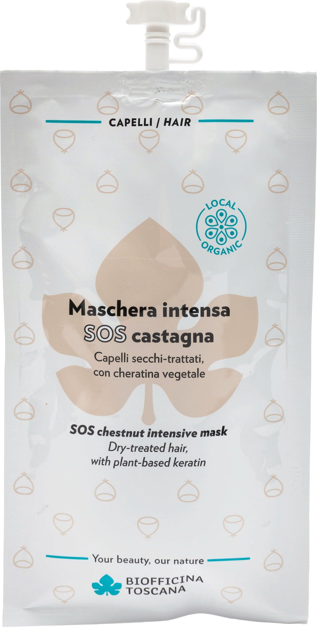 Biofficina Toscana  SOS Castagna Intensivmaske, 50 ml