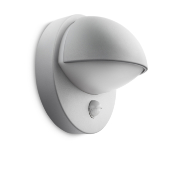 Philips buitenlamp MyGarden June grijs met bewegingssensor
