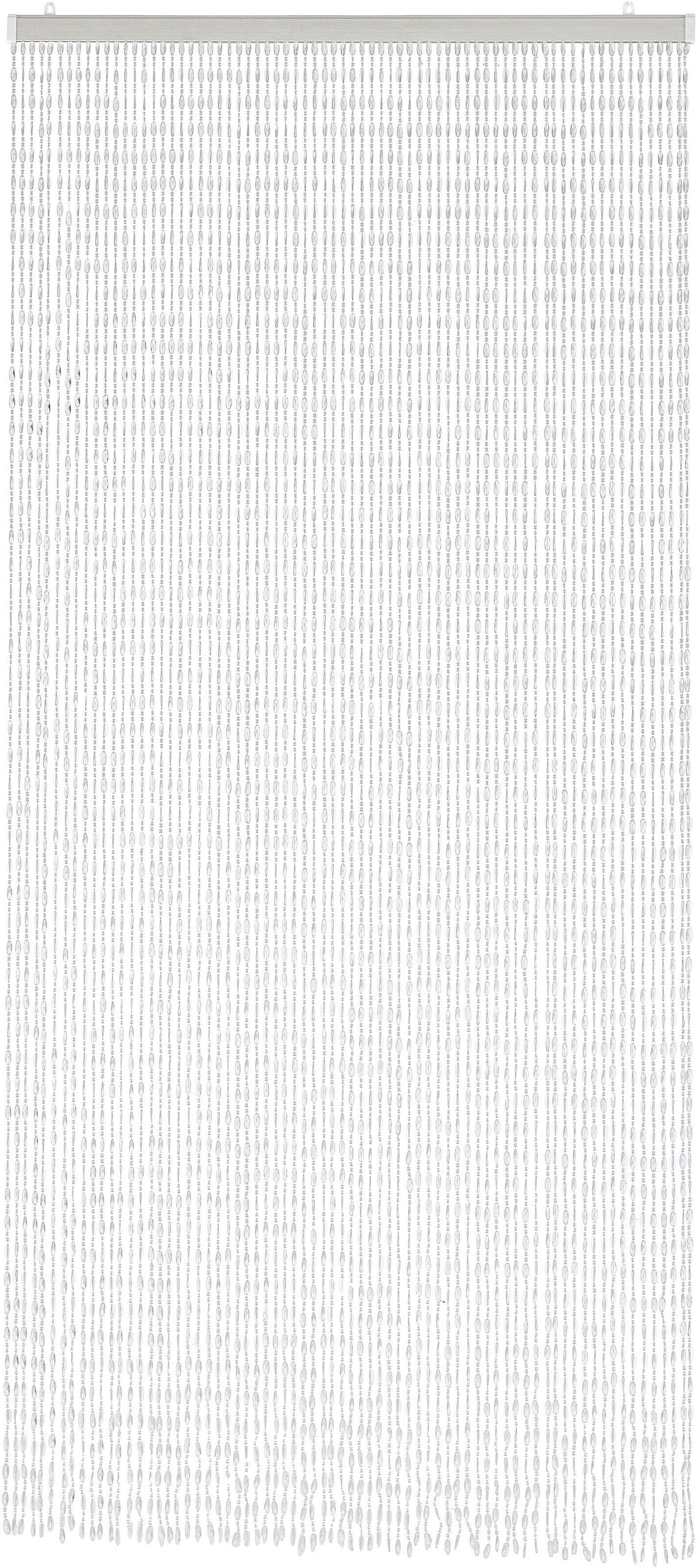 locker Türvorhang »Diamonds« Hakenaufhängung 1 Stk. tlg. Kunststoff klar, 72 Stränge, 90x200 cm