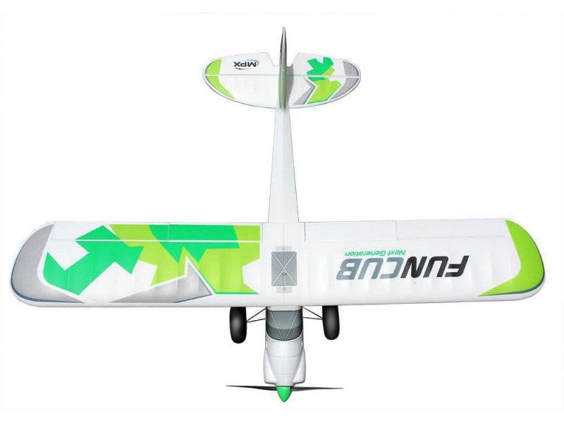 Multiplex Flugzeug Funcub NG RR Grün Motorflugzeug