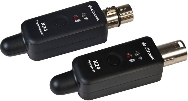 Citronic X24 Plug-in 2.4GHz Wireless Set voor microfoons