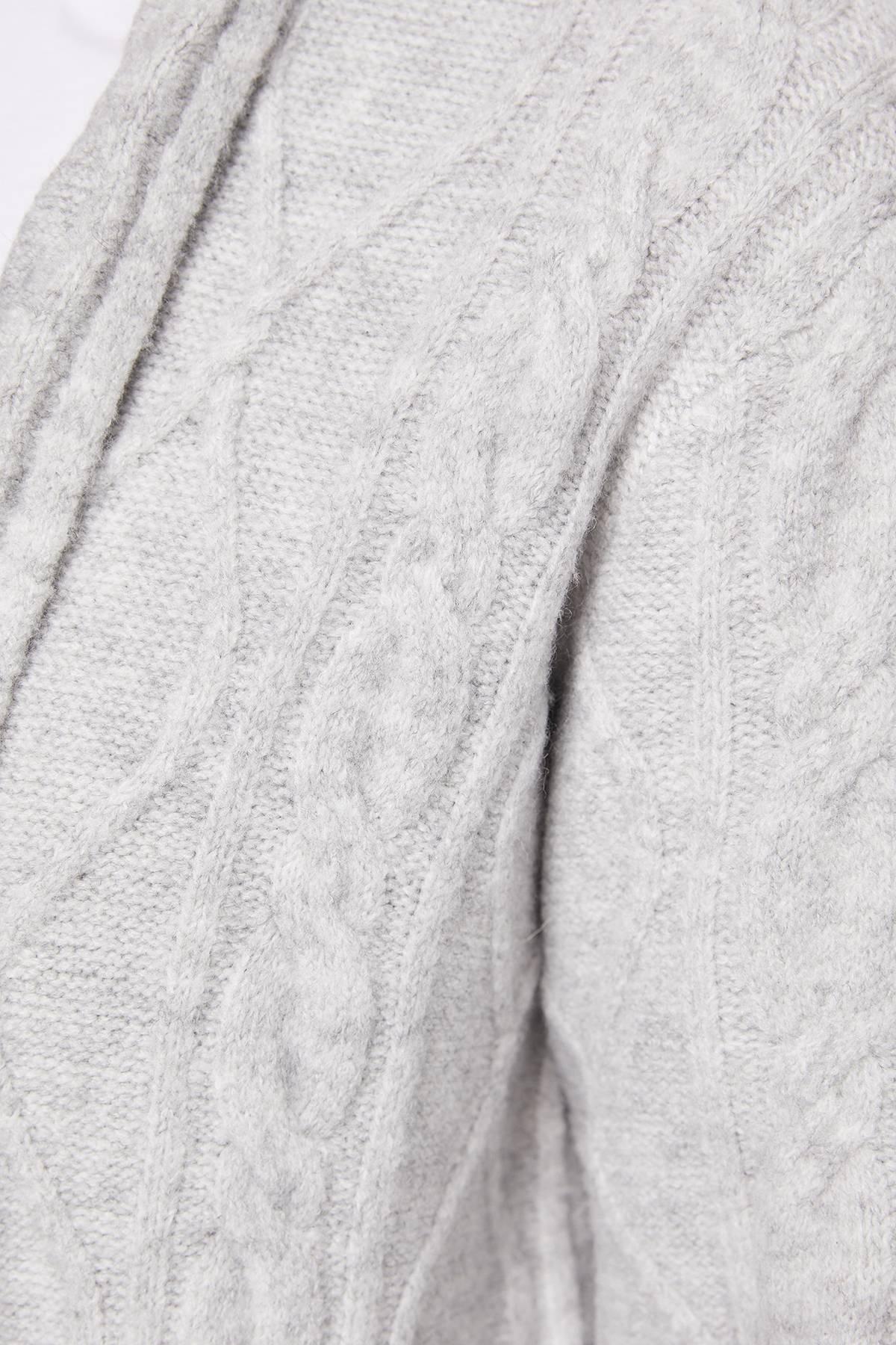 Wallis Cardigan Maxi Long à Torsades
