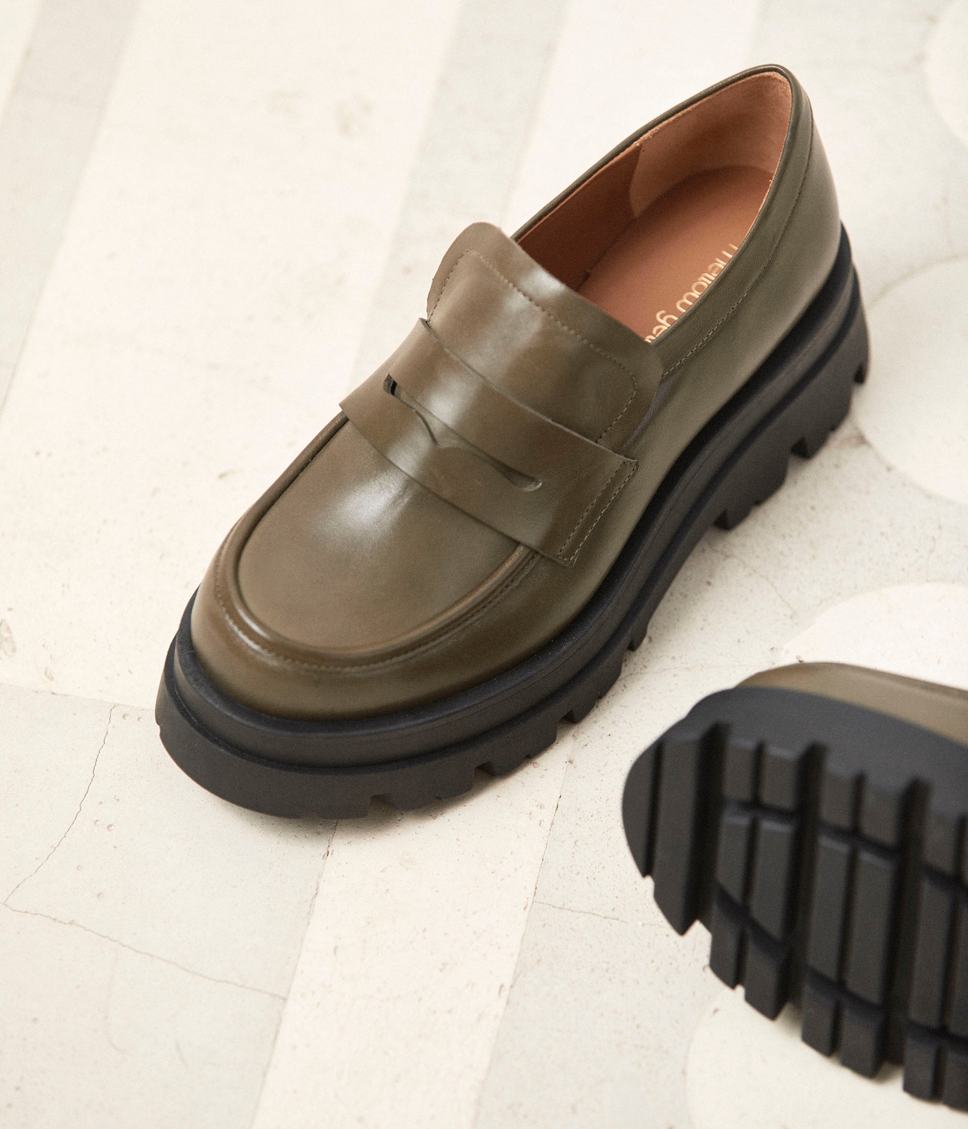 Mocassins kaki Jack
