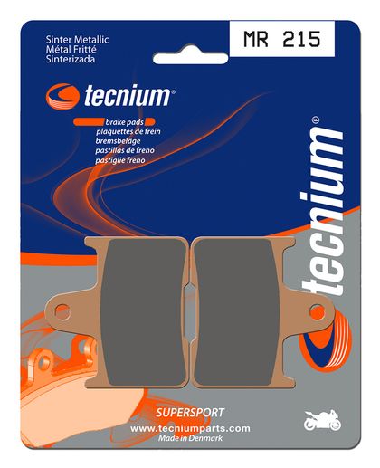Plaquettes de freins Tecnium Performance métal fritté - MR215