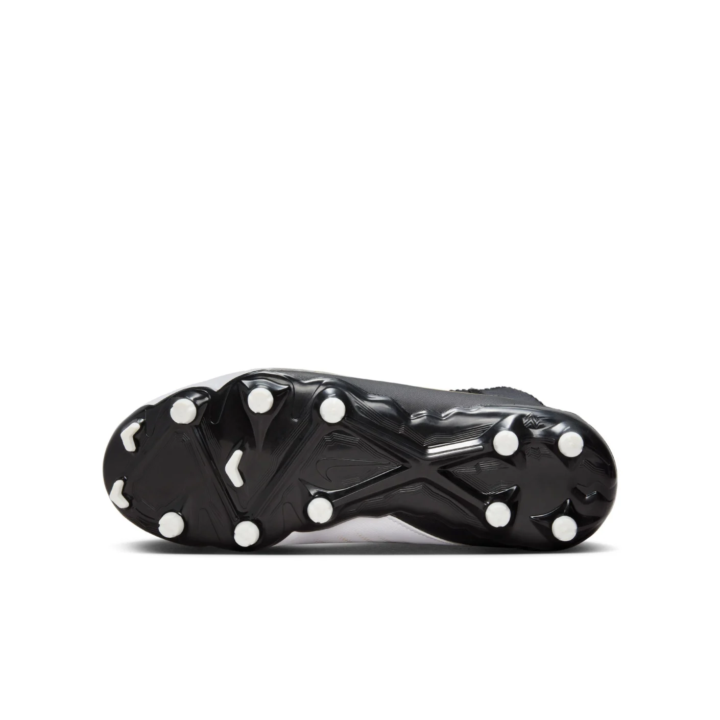 Nike Phantom Luna II Academy FG/MG Voetbalschoenen Junior Zwart