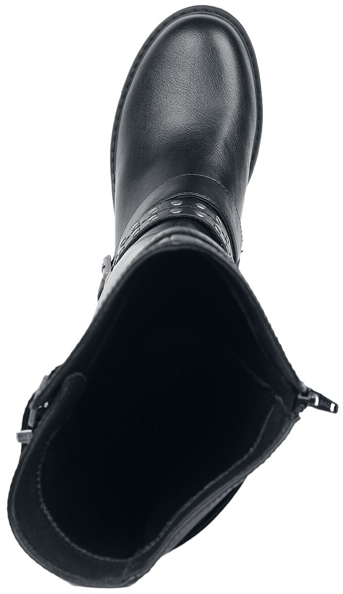 Bottines avec Boucles & Clous | Rock Rebel by EMP Bottes