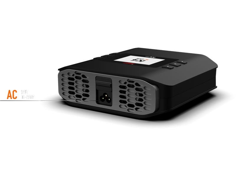 ISDT Dual-Ladegerät K4 AC/DC, 2x 600 W 1-8S Leistungsstarkes Modellbau Ladegerät für 1-8S LiPo Akkus