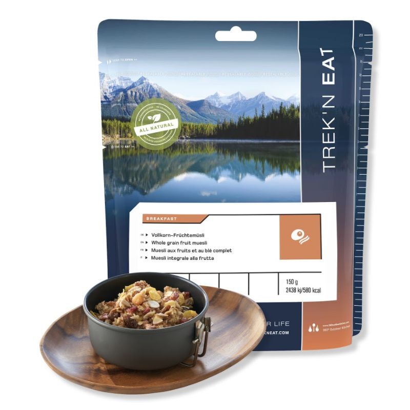 Muesli au blé complet et aux fruits - Petit-déjeuner