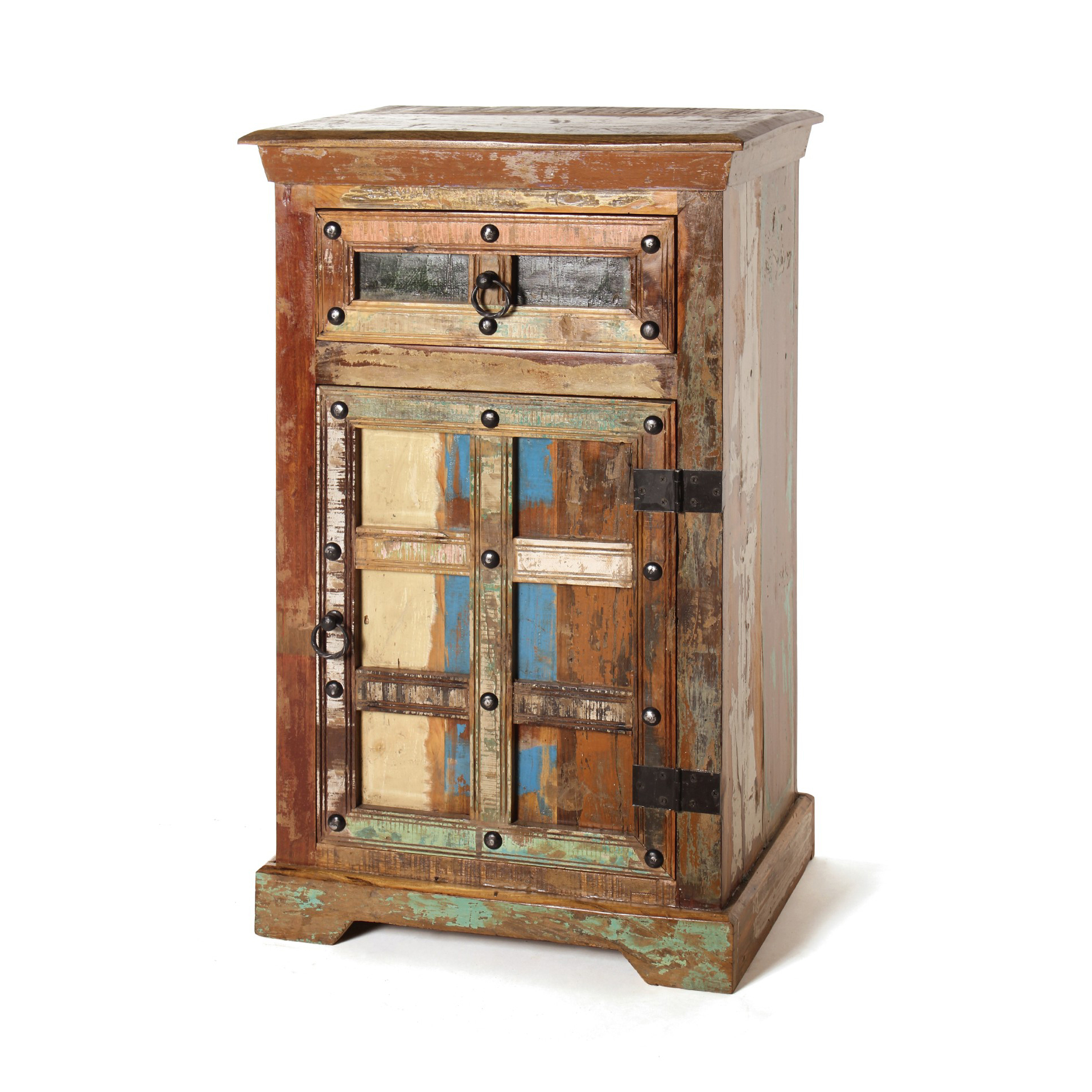Kommode 'Telford', multicolor, L 40 cm, B 60 cm, H 100 cm von fischer's lagerhaus