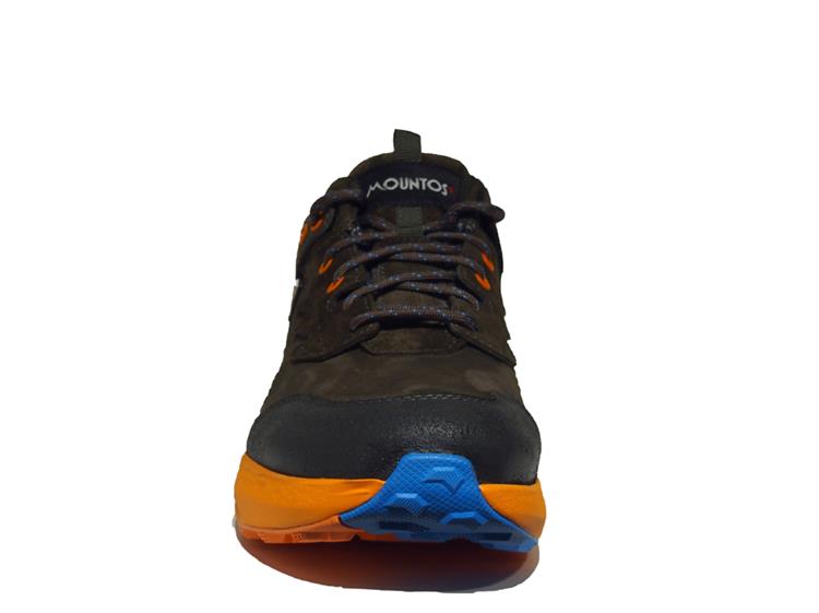 Mountos 724150 Dark-Green-Orange-Outsole
