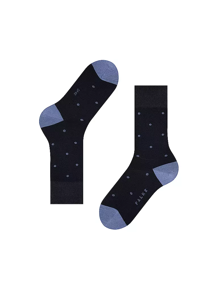 FALKE Socken Dot dark navy blau