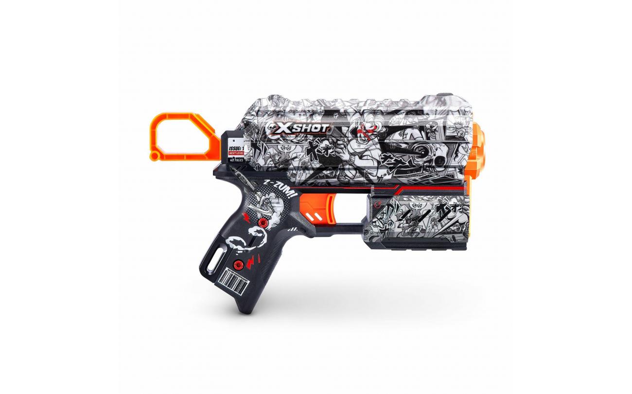 X-shot Skins Flux met 8 darts