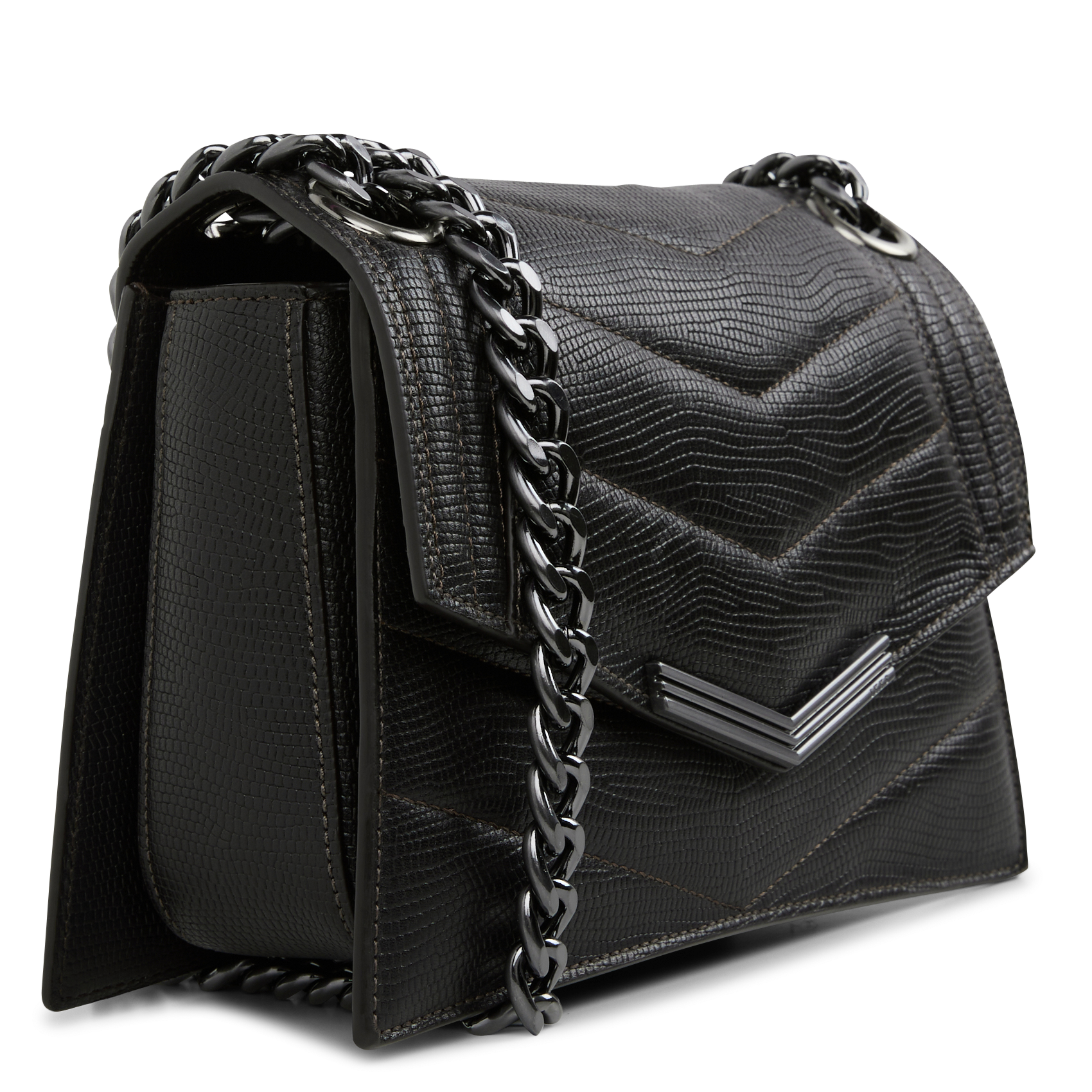 THE ONE - Sac porté épaule en cuir | Marron