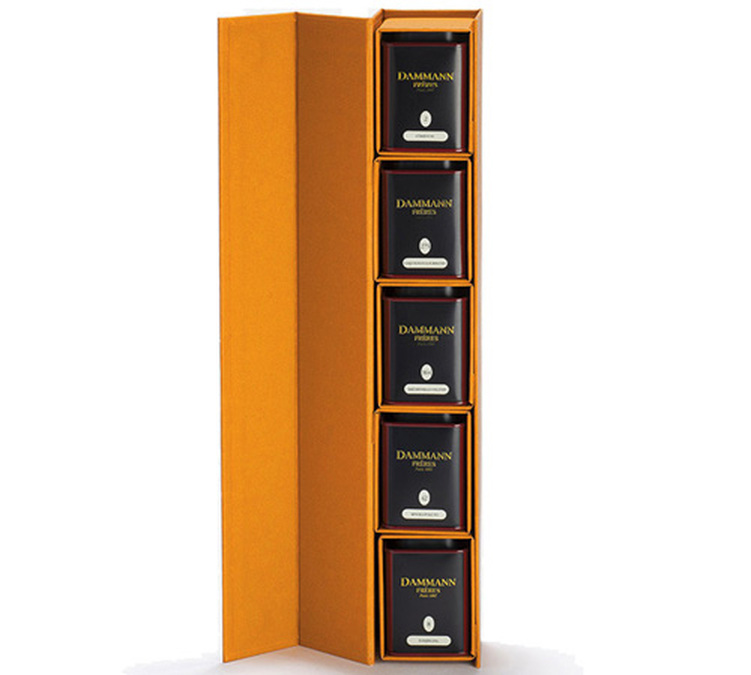 Coffret Atlas - 5 thés - DAMMANN FRÈRES