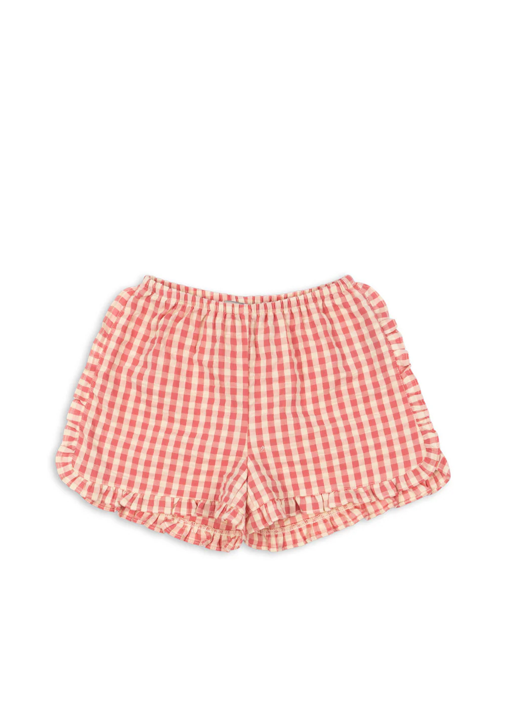 Kim shorts - flamingo plume check - 12M