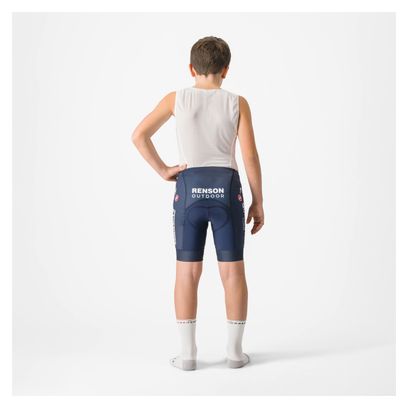 Cuissard Sans Bretelle Enfant Castelli Soudal Quick-Step 2024 Bleu