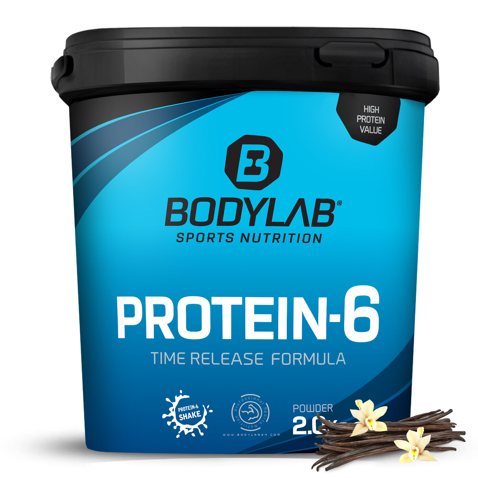 Protein-6 - 2000g - Vanille