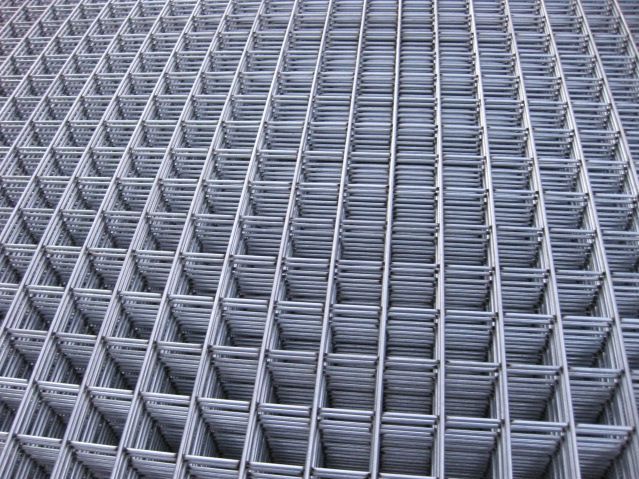 Betonijzermat - Staal Verzinkt - Maas 5x5 - Afm. 180 x 180 cm