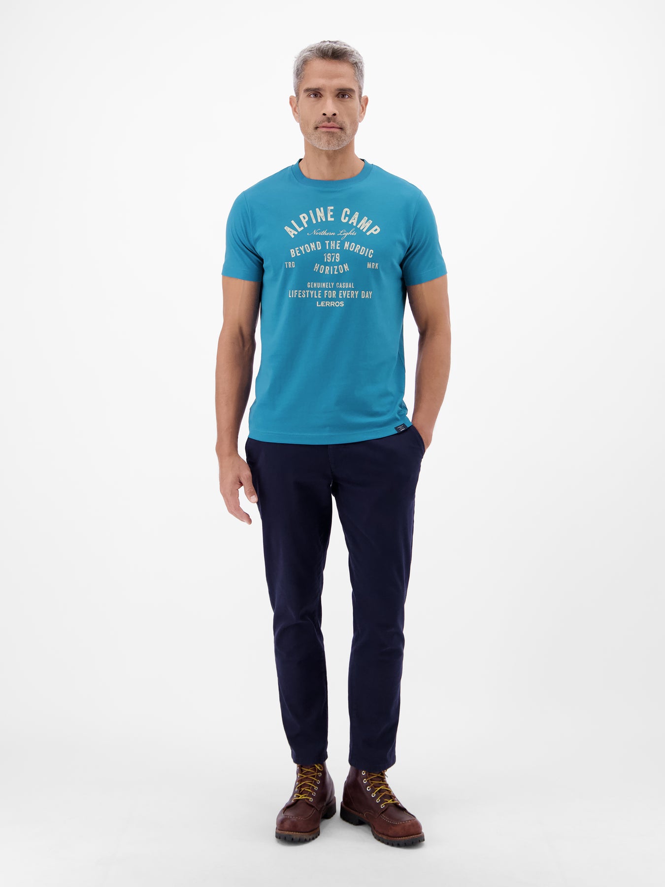 Herren T-Shirt mit Outdoorprint