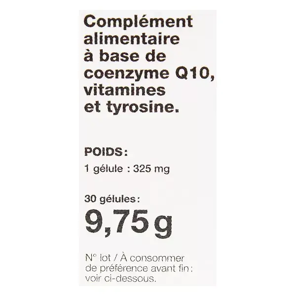 Nutrisanté Vitavea Coenzima Q10 30 cápsulas