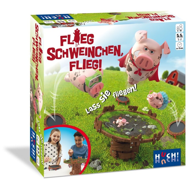 Flieg Schweinchen, flieg! - Lass sie fliegen