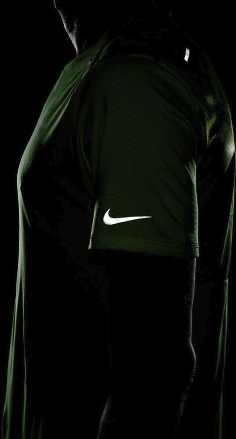 Nike Dri Fit Run Division Rise 365 T Shirt Grøn