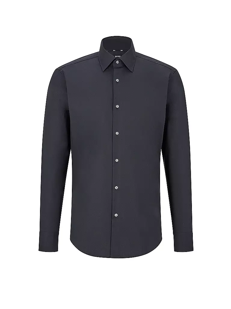 BOSS Hemd Regular Fit H-JOE  schwarz