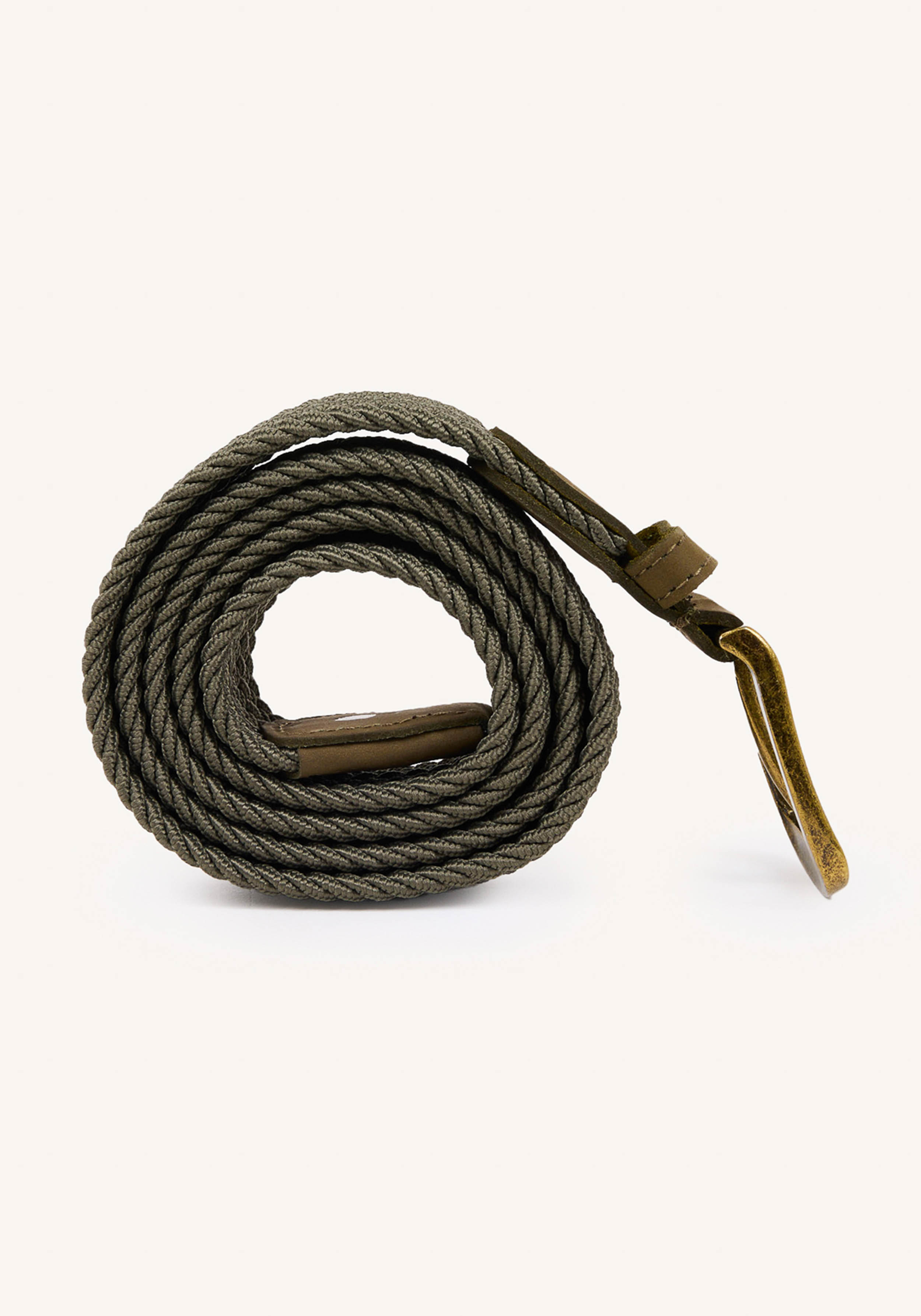 Faguo Gürtel Classic Belt Woven Dark Olive