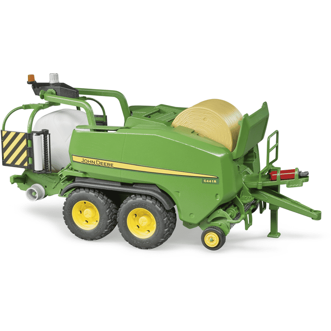 BRUDER 2032 - John Deere Rundballen-Presswickelkombination C441R