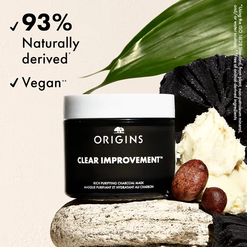 Origins Clear Improvement Rich Purifying Charcoal Mask 30 ml