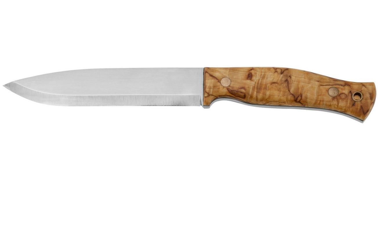 Casström No. 14 SFK 13424 Curly Birch met firesteel, bushcraftmes