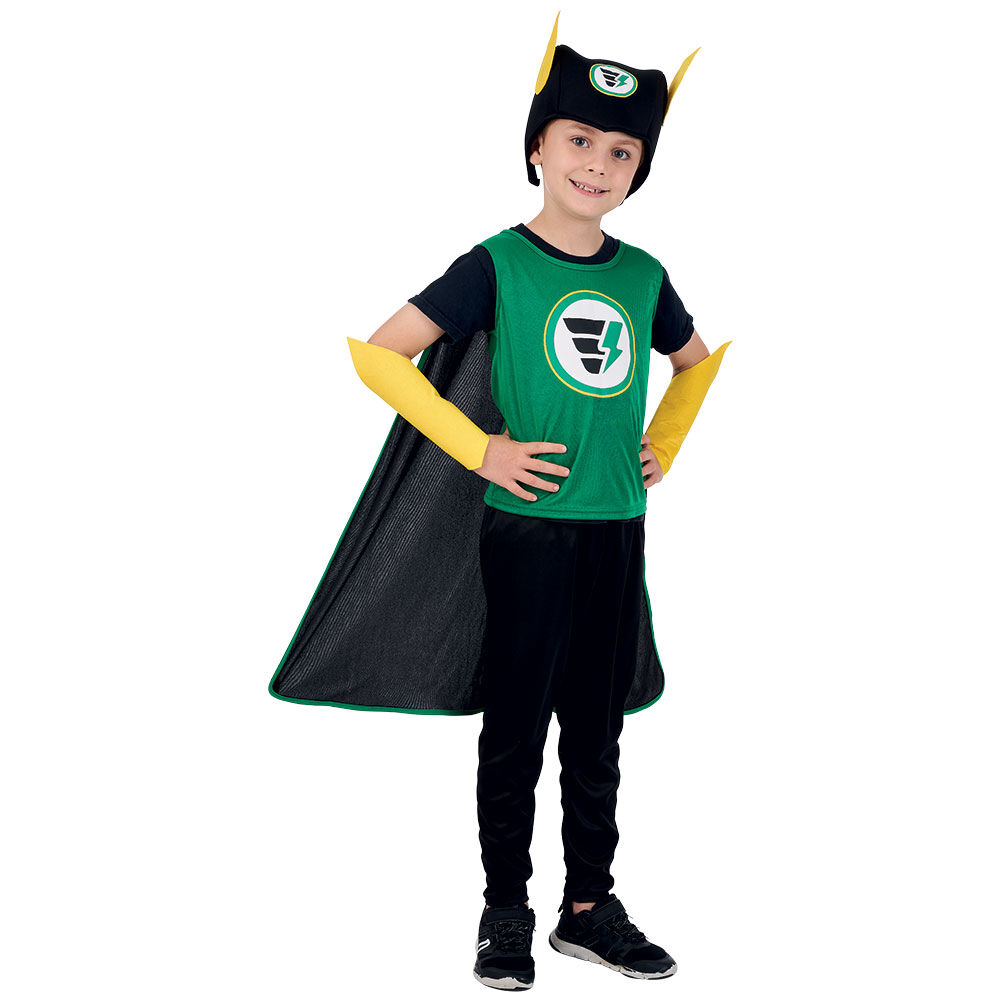 Déguisement garçon Super héro méchant bad boy 4/6 ans