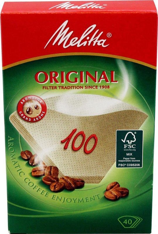 Melitta - Original - Koffiefilters - 40 Stuks - Composteerbaar