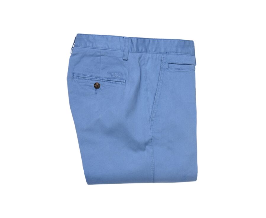 Bermuda chino homme Bleu Moyen - BARRY